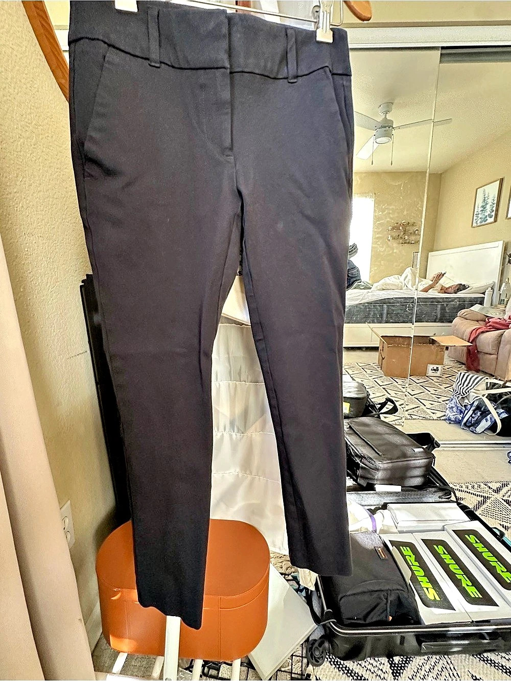 Loft Modern Fit Black Trouser Pants